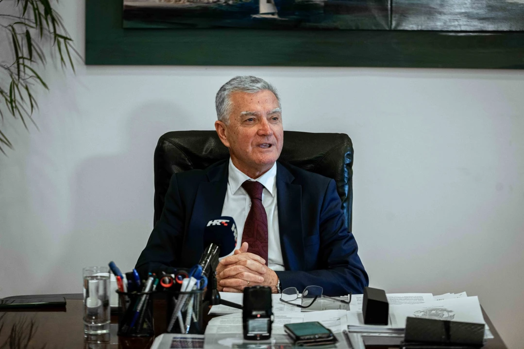 Gradonačelnik Burić ugostio Željka Krnčevića: 'Novom ravnatelju i Gradu Šibeniku uvijek će biti na raspolaganju'