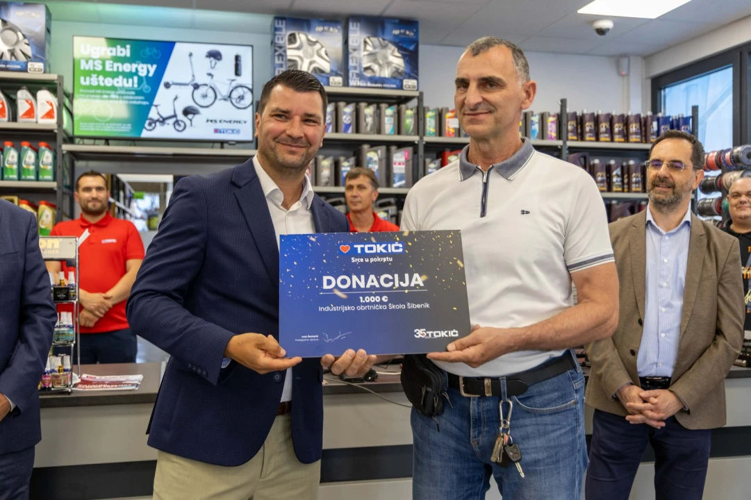FOTO Autodijelovi uz nagrade za Šibenik – Tokić stigao uz svečanost!