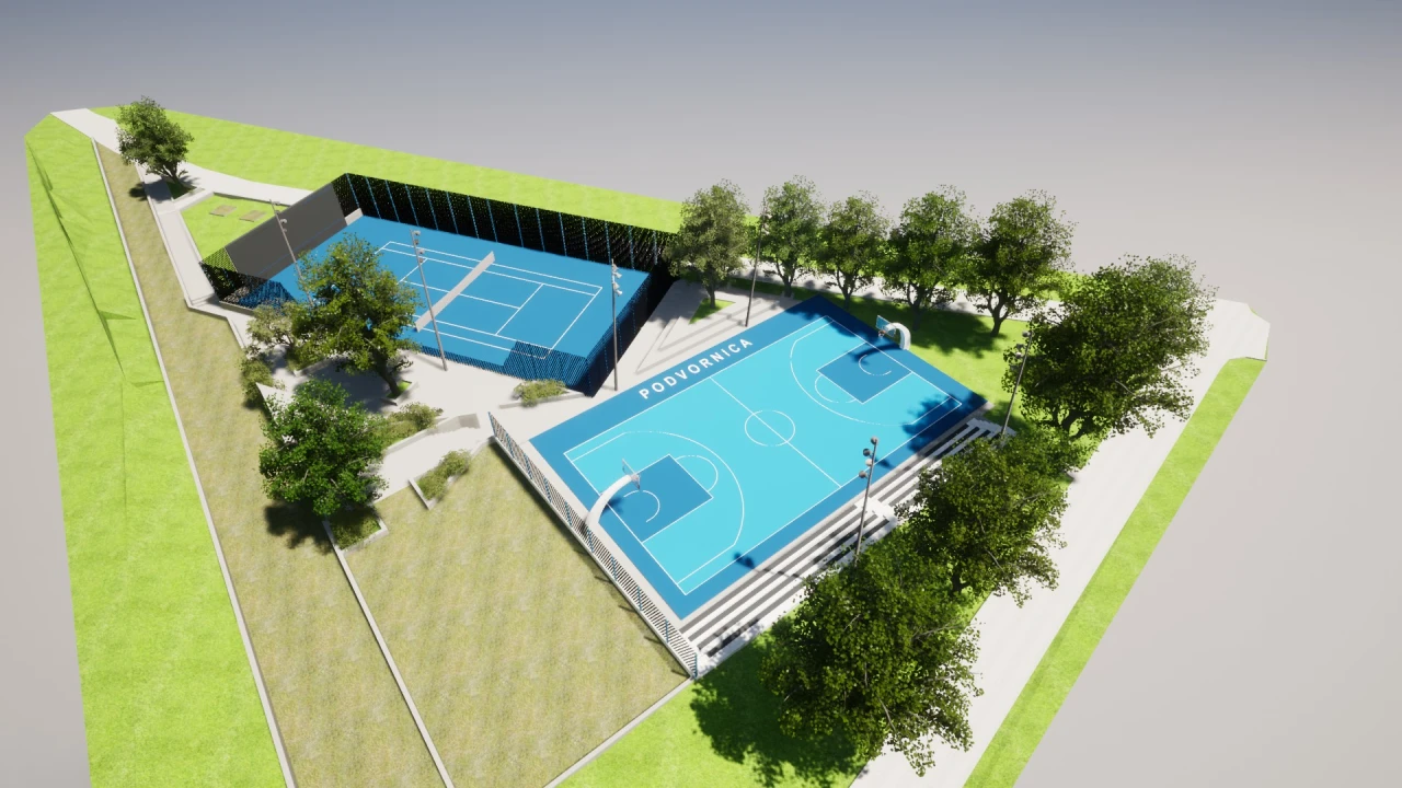 Prijavljen projekt rekonstrukcije košarkaškog igrališta Podvornica u Drnišu