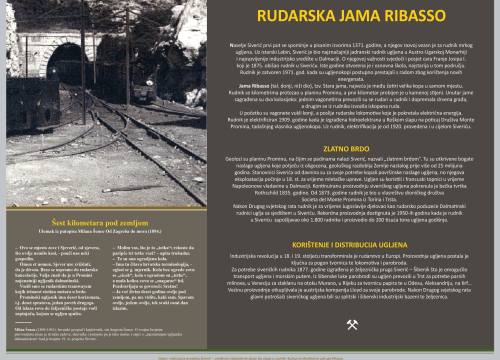 Fotografija 3 - Očuvanje industrijske baštine: Uređen plato ispred ulaza u bivši rudnik u Siveriću