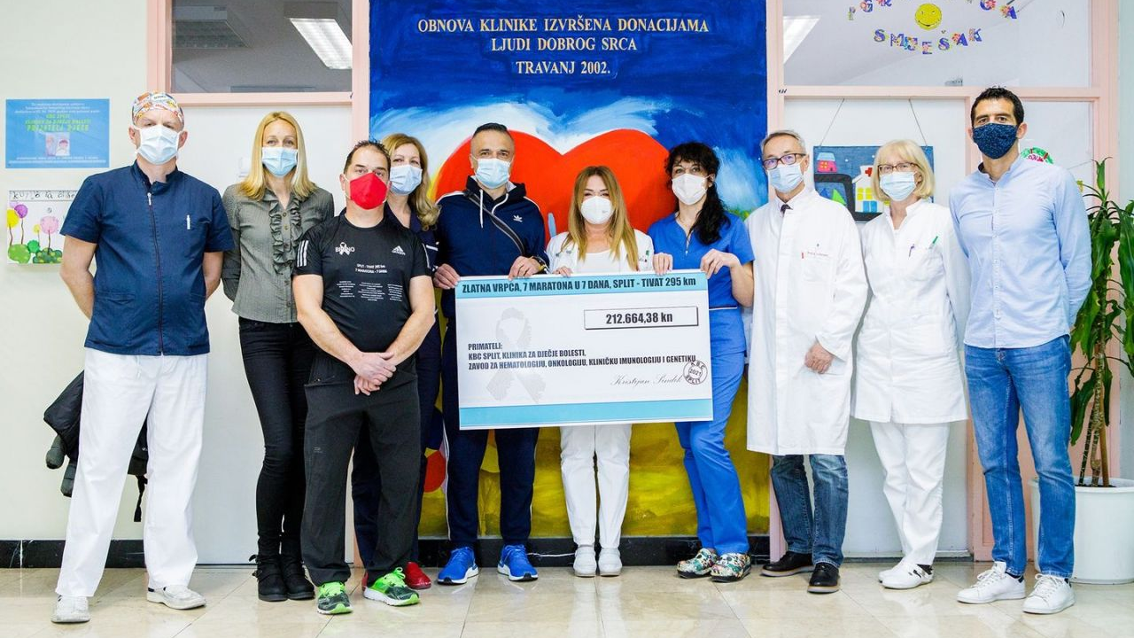 Zlatna vrpca: U akciji za splitski KBC prikupljeno više od 212 tisuća kuna