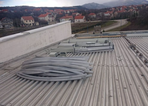 Započeli radovi na dvorani Srednje škole Lovre Montija u Kninu