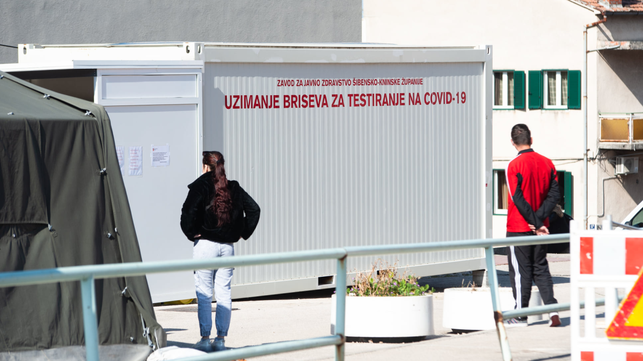 U protekla 24 sata 117 novozaraženih koronavirusom u Šibensko-kninskoj županiji: Pozitivno skoro 40 posto testiranih