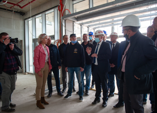 Fotografija 4 - Ministar Medved na gradilištu Veteranskog centra: 'Šibenik je zaslužio ovakav objekt!'