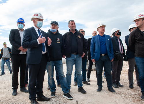 Fotografija 9 - Ministar Medved na gradilištu Veteranskog centra: 'Šibenik je zaslužio ovakav objekt!'