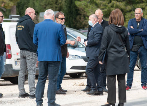 Fotografija 13 - Ministar Medved na gradilištu Veteranskog centra: 'Šibenik je zaslužio ovakav objekt!'