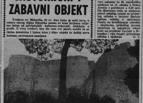 Fotografija 13 - O ljetnoj pozornici na sv. Mihovilu pričalo se od 50-ih, Pavić i Bakula istražili zašto je izgrađena tek 2014. godine