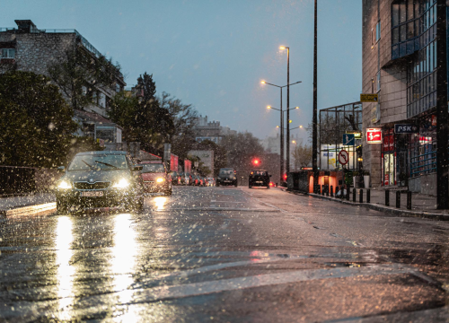 Fotografija 8 - Već je debelo proljeće, a u Šibeniku pada snijeg: Zadnji put tako je bilo 2018. godine