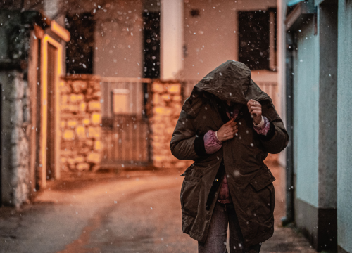 Fotografija 12 - Već je debelo proljeće, a u Šibeniku pada snijeg: Zadnji put tako je bilo 2018. godine