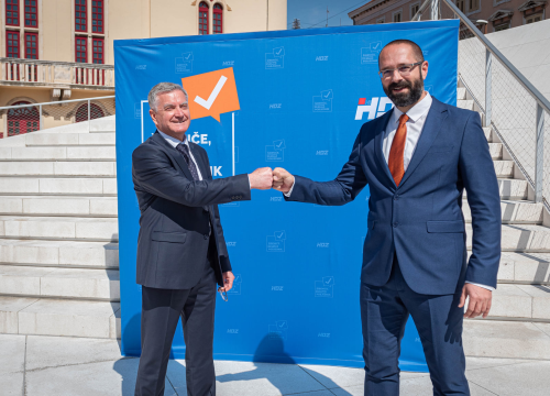 Burić i Mileta na Poljani obavili službeno predstavljanje: Burić govorio o ispunjenim obećanjima, Mileta o brojevima