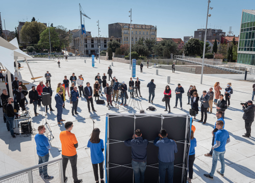 Fotografija 6 - Burić i Mileta na Poljani obavili službeno predstavljanje: Burić govorio o ispunjenim obećanjima, Mileta o brojevima