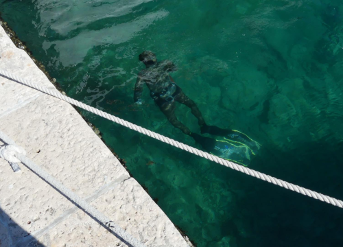 Fotografija 5 - Ronioci iz tri županije iz mora kod vodičke rive izronili puna dva kontejnera smeća!