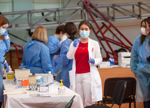 U petak novo masovno cijepljenje u dvorani na Baldekinu, pripremljeno 640 doza