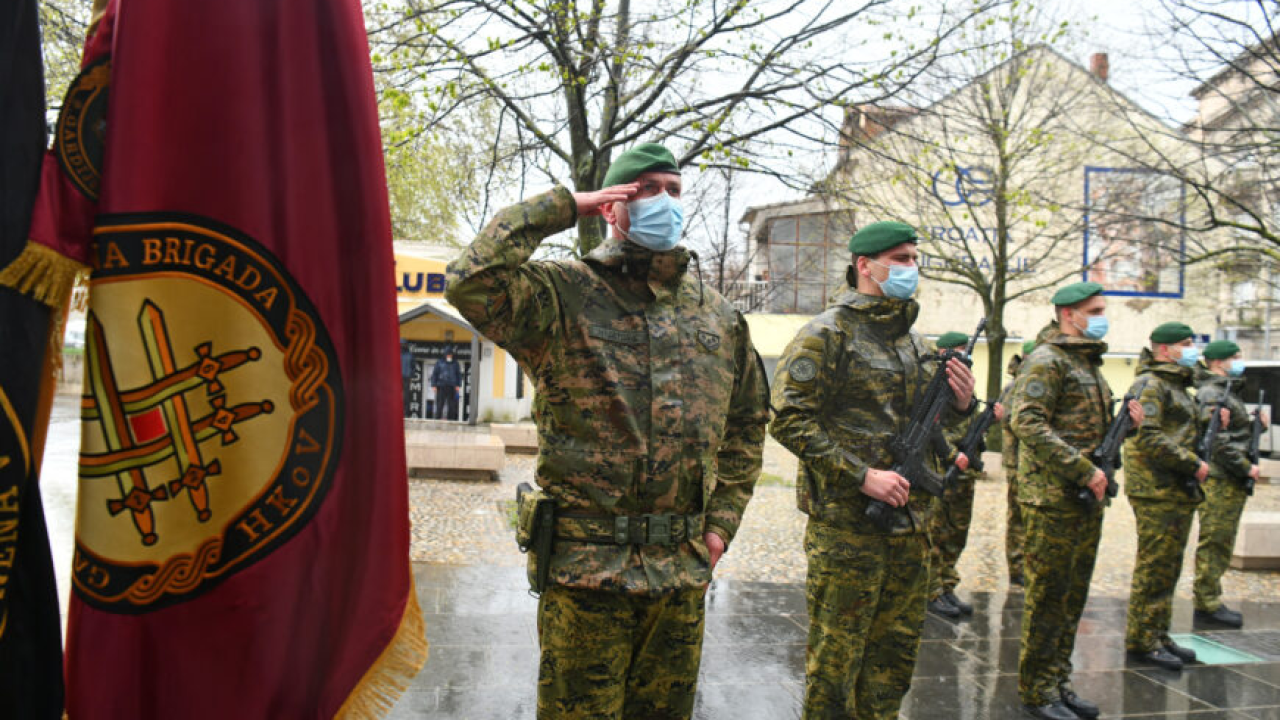 U Kninu proslavljena obljetnica elitne 14. gardijske mehanizirane brigade Hrvatske vojske