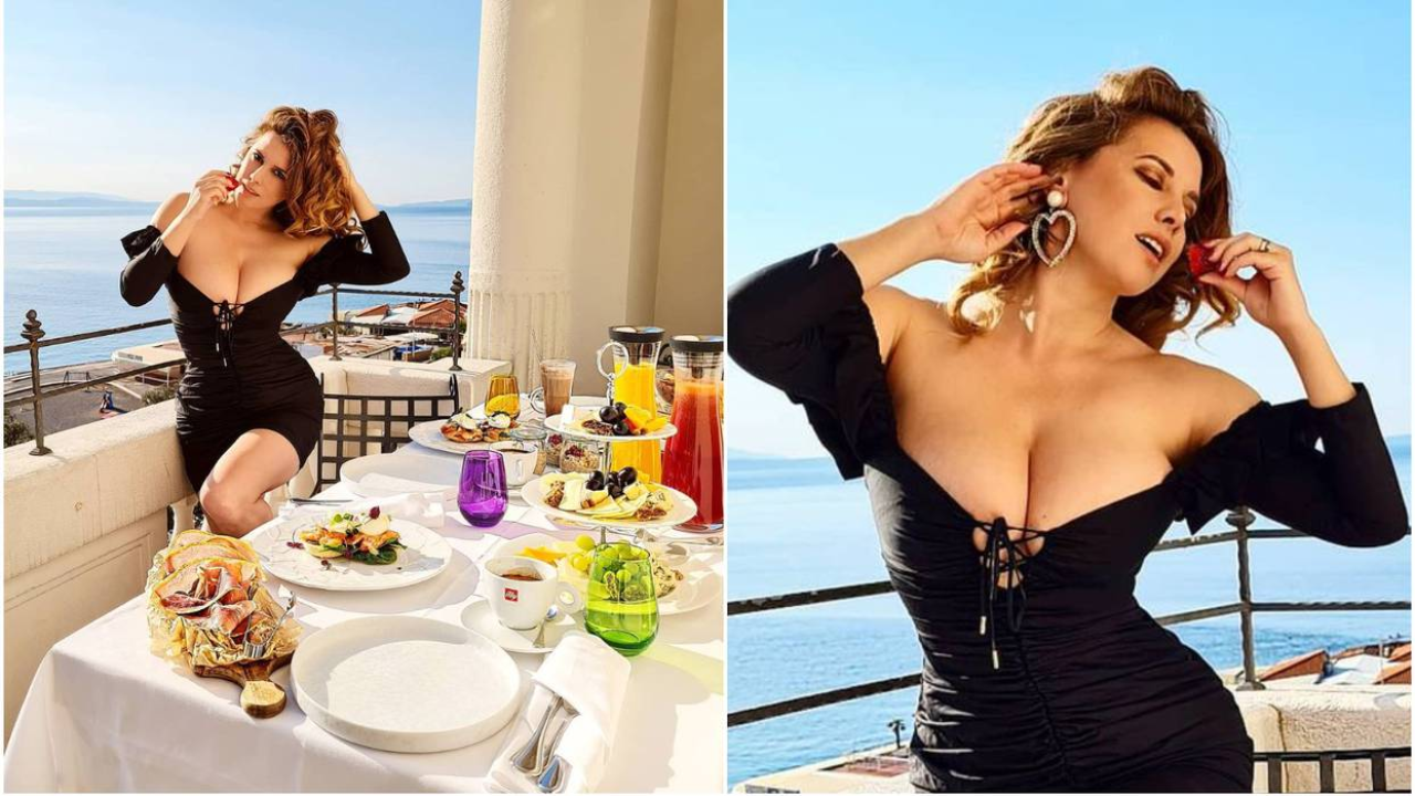 Nives se pohvalila doručkom, obožavatelji je usporedili s Monicom Bellucci: 'Raskošna trpeza kao tvoja prsa'