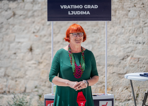 Saborska zastupnica Rada Borić dala podršku Restoviću na Poljani