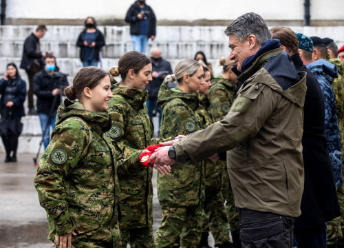 Fotografija 4 - Svečana prisega Pauka: 'Od toga se čovjeku i koža naježi kad sluša što ste sve obećali, to su ozbiljne stvari'
