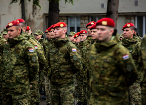 Fotografija 5 - Svečana prisega Pauka: 'Od toga se čovjeku i koža naježi kad sluša što ste sve obećali, to su ozbiljne stvari'