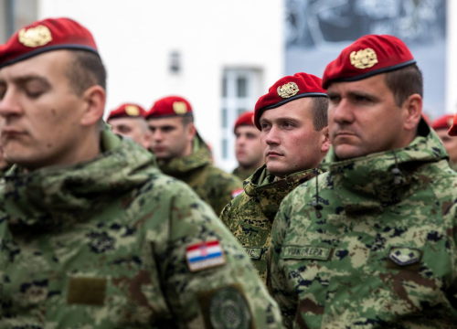 Fotografija 8 - Svečana prisega Pauka: 'Od toga se čovjeku i koža naježi kad sluša što ste sve obećali, to su ozbiljne stvari'