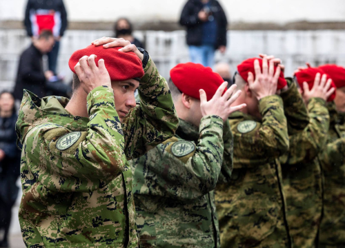 Fotografija 9 - Svečana prisega Pauka: 'Od toga se čovjeku i koža naježi kad sluša što ste sve obećali, to su ozbiljne stvari'