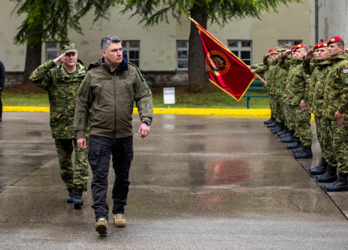 Fotografija 10 - Svečana prisega Pauka: 'Od toga se čovjeku i koža naježi kad sluša što ste sve obećali, to su ozbiljne stvari'