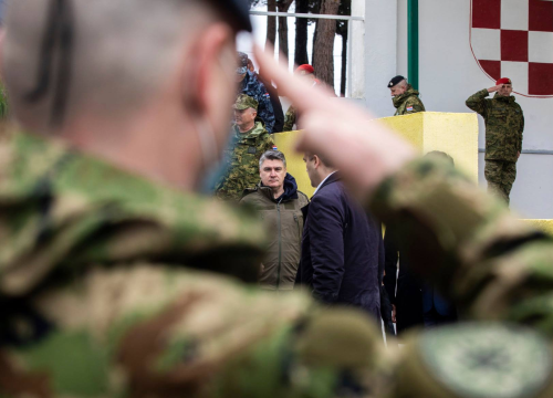 Fotografija 11 - Svečana prisega Pauka: 'Od toga se čovjeku i koža naježi kad sluša što ste sve obećali, to su ozbiljne stvari'