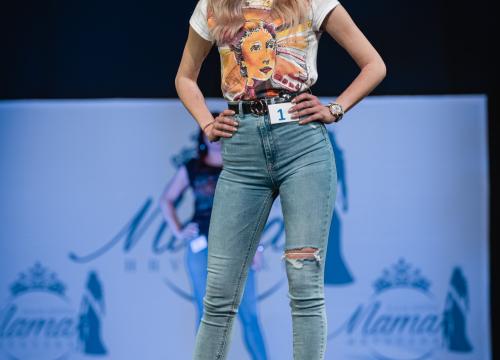 Fotografija 5 - U šibenskom kazalištu održan izbor za najljepšu mamu: Vedrana Halinčić Bakšić i Ljubica Bulić ponijele lente