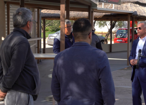 Fotografija 3 - Burić i Mileta u Mandalini, Brodarici, Žaboriću i Grebaštici: Susreli se s građanima i rezimirali učinjeno