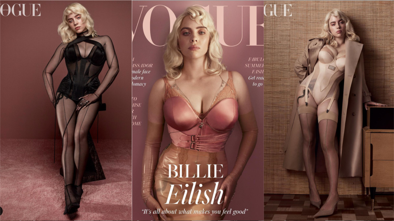 Billie Eilish više nije djevojčica u vrećastoj odjeći, bar ne na naslovnici britanskog Voguea