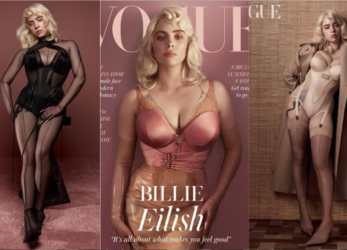 Billie Eilish više nije djevojčica u vrećastoj odjeći, bar ne na naslovnici britanskog Voguea