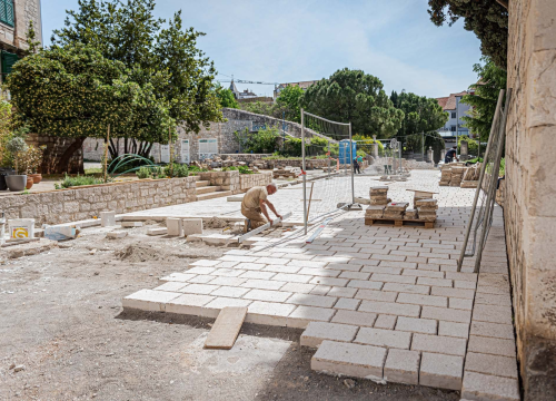 Fotografija 3 - Oteglo se kod sv. Frane: Radovi koji su počeli 11. siječnja trajat će još najmanje 42 dana