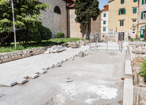 Oteglo se kod sv. Frane: Radovi koji su počeli 11. siječnja trajat će još najmanje 42 dana