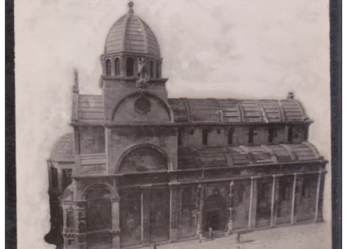 Fotografija 19 - Šibenska ljepotica na starim razglednicama: Pogledajte kako je nekad izgledao okoliš katedrale, sve je bilo drukčije