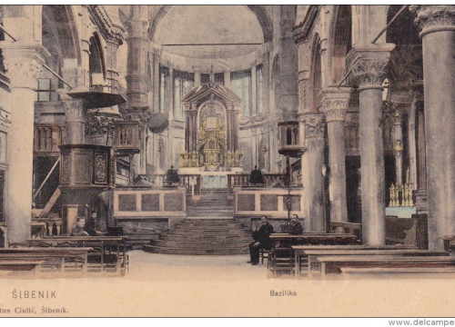 Fotografija 16 - Šibenska ljepotica na starim razglednicama: Pogledajte kako je nekad izgledao okoliš katedrale, sve je bilo drukčije