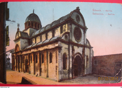 Fotografija 6 - Šibenska ljepotica na starim razglednicama: Pogledajte kako je nekad izgledao okoliš katedrale, sve je bilo drukčije