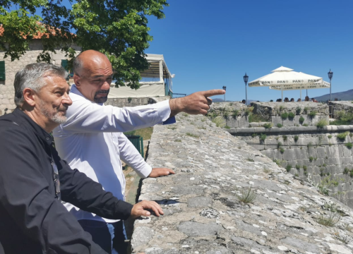 Marko Jelić u Kninu ugostio Ivicu Žuvelu, kandidata za zadarskog župana