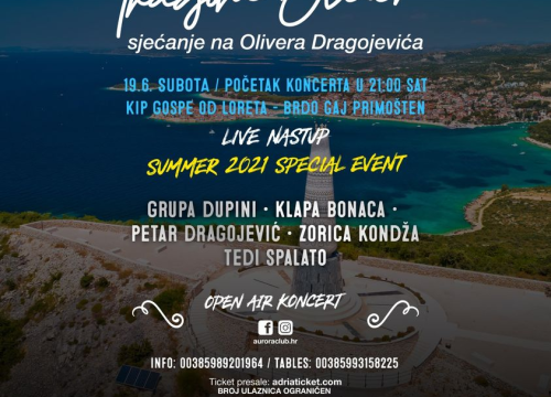 Fotografija 2 - 'Tragom Olivera' na primoštenskom brdu Gaj: Poznati glazbenici otpjevat će njegove najveće hitove!