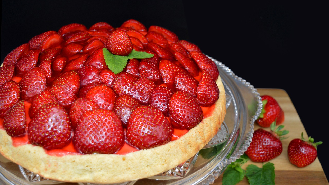 Recept za finu prhku pitu s jagodama