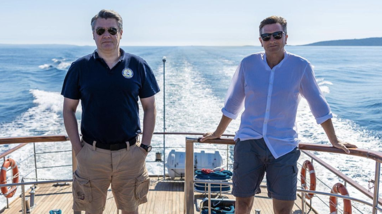 Milanović nije izašao na izbore, jučer je krstario sa 'starim prijateljem' Pahorom