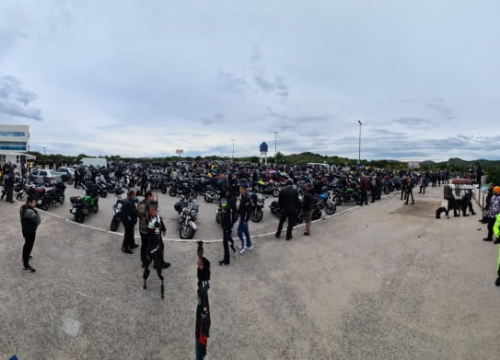 Fotografija 5 - Preko 500 motora protutnjalo Šibenikom: Jadranska magistrala kao stvorena je za bajkere