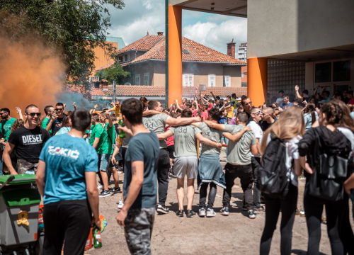 Fotografija 28 - Pokušaj Stožera da spriječi Norijadu nije uspio: Pogledajte atmosferu sa šibenskih ulica