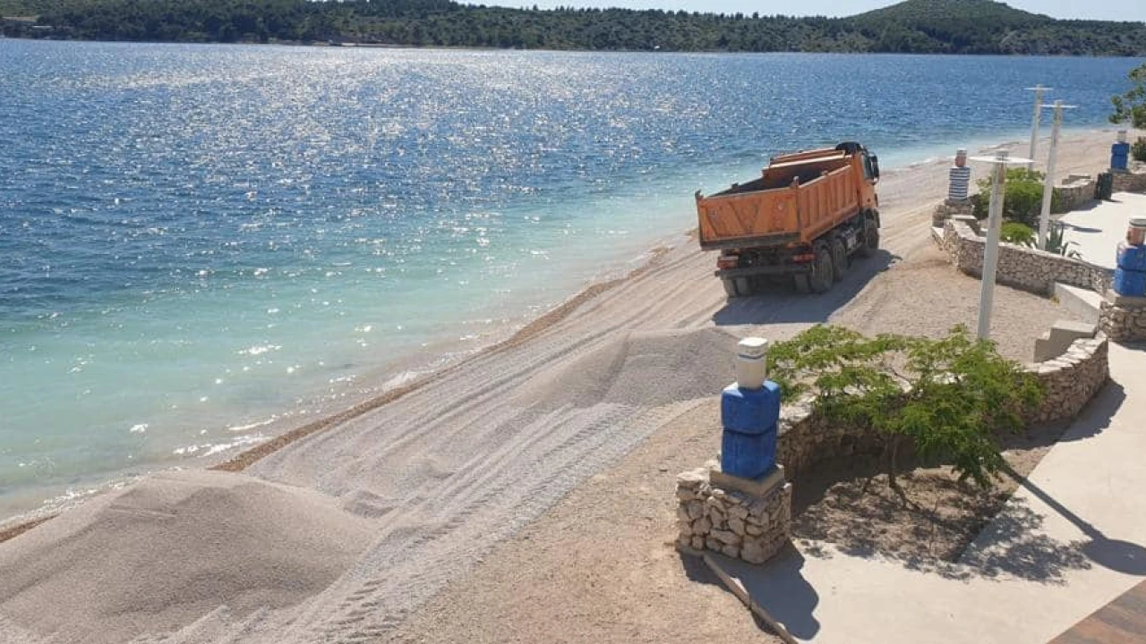 Zeleni grad započeo je s uređenjem plaža na području Grada Šibenika