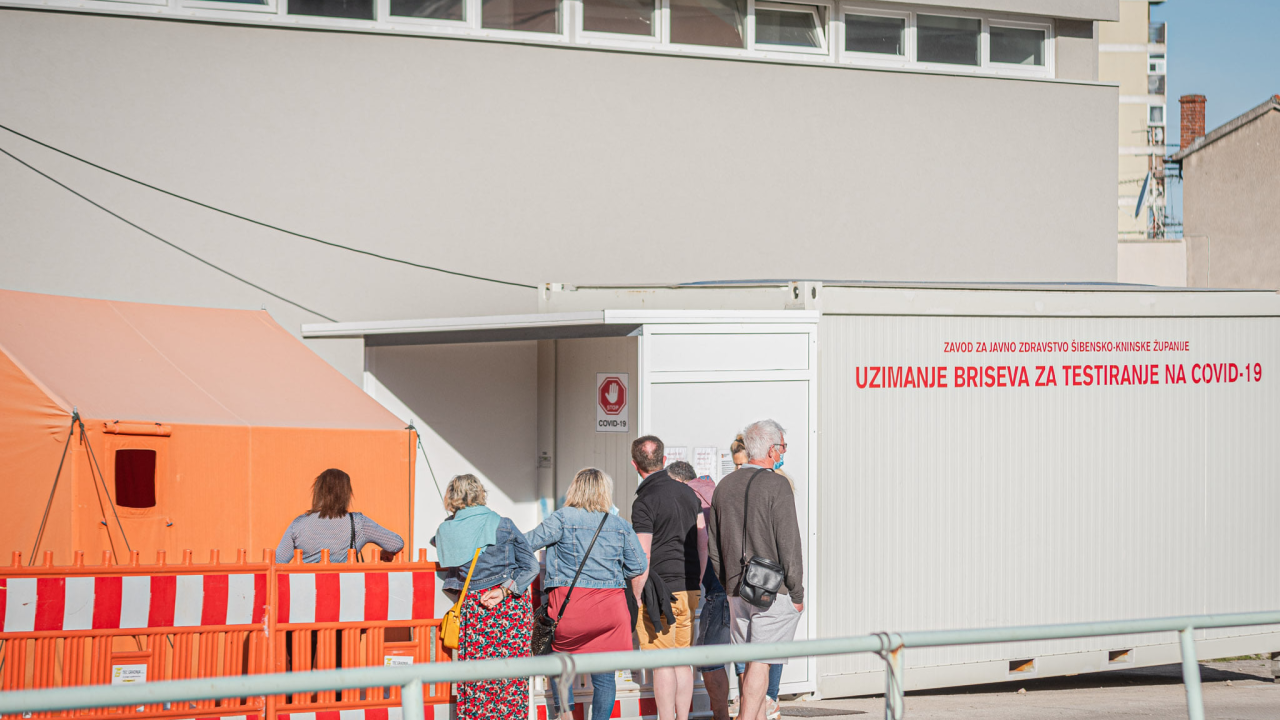 U županiji šest pozitivnih na 52 testiranih: U bolnicama 25 osoba, dvije na respiratoru