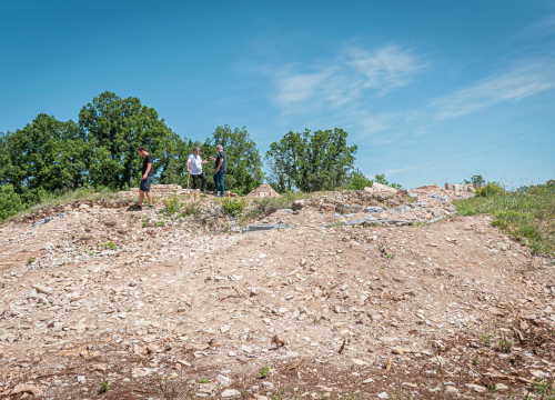 Fotografija 10 - Kod Goriša pronađen misteriozni objekt iz 5. ili 6. stoljeća, ne zna se je li riječ o crkvi: 'Takvog nema u Hrvatskoj, a ni šire'