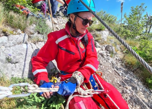 Fotografija 10 - Od obuke do obuke: Pogledajte kako se šibenski GSS-ovci spremaju za akcije spašavanja u planinama