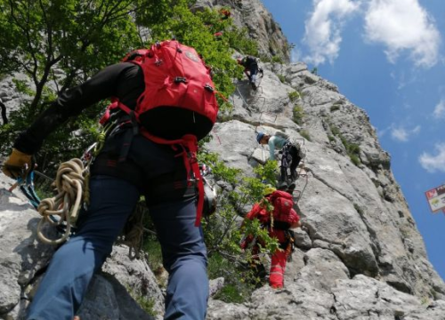 Fotografija 17 - Od obuke do obuke: Pogledajte kako se šibenski GSS-ovci spremaju za akcije spašavanja u planinama