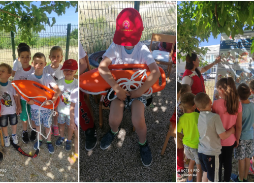 Fotografija 1 - Mali Vodičani učili o opasnostima uz vodu i kako se zabaviti, a biti oprezan