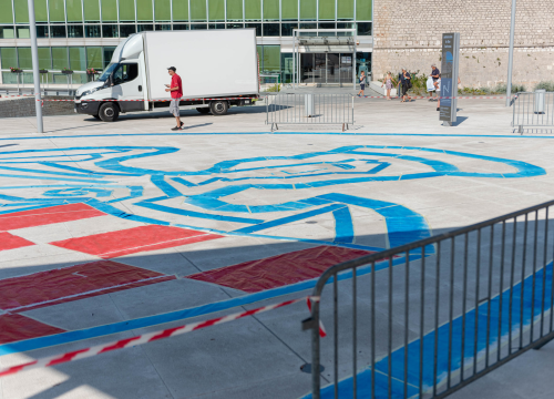 Fotografija 5 - Na Poljani pripreme za milenijsku fotografiju povodom 30. obljetnice osnutka 113. brigade