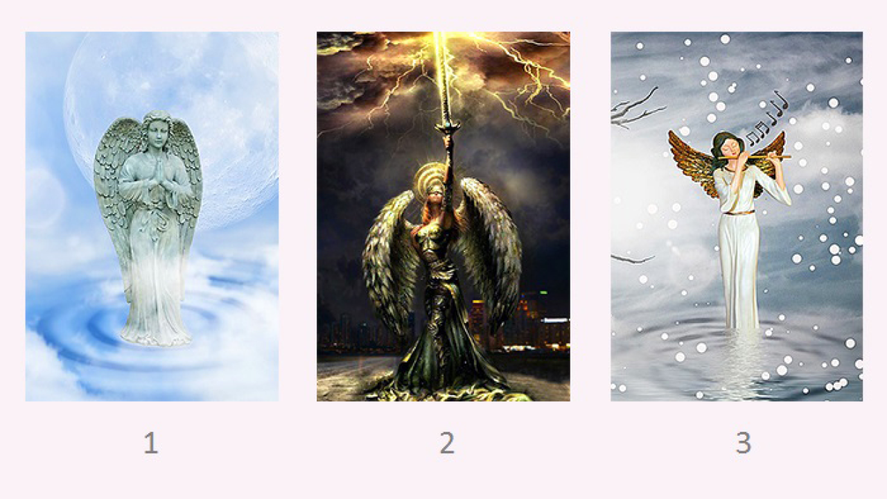 Odaberite jednog od tri anđela i primite snažnu poruku