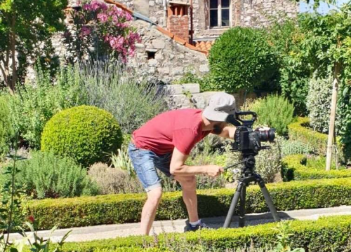Fotografija 16 - Slavni britanski vrtlar Monty Don snimio emisiju o Samostanskom srednjovjekovnom vrtu sv. Lovre u Šibeniku